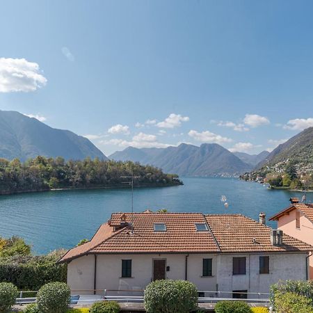 Lake Como Apartment With Balcony And Private Parking Ossuccio Eksteriør billede
