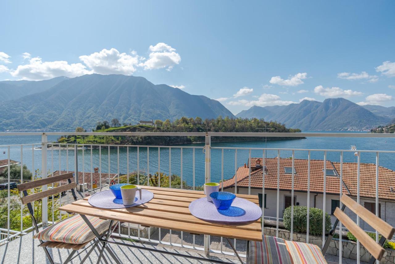 Lake Como Apartment With Balcony And Private Parking Ossuccio Eksteriør billede