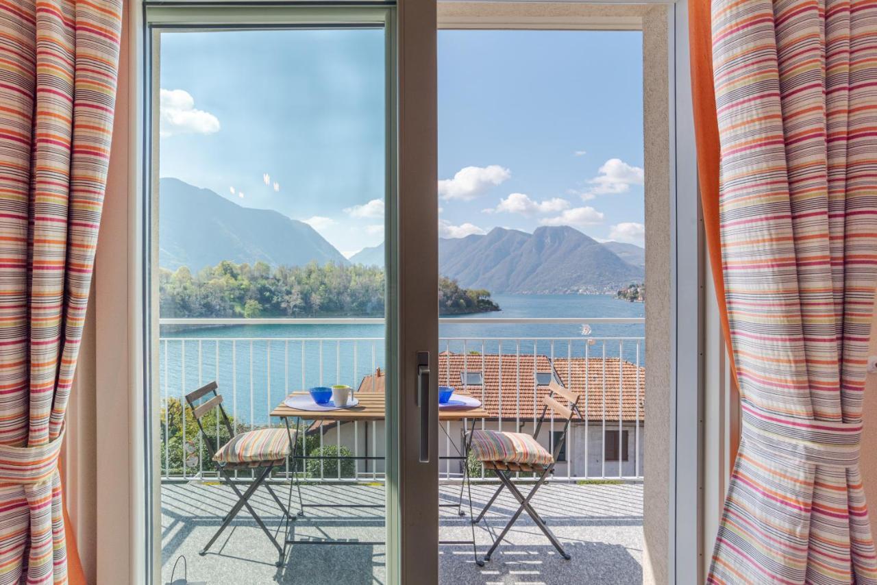Lake Como Apartment With Balcony And Private Parking Ossuccio Eksteriør billede
